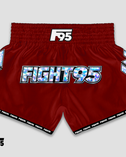 SHORT HOLOGRAFIC ROJO MUAY THAI