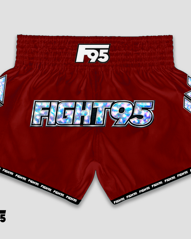 SHORT HOLOGRAFIC ROJO MUAY THAI